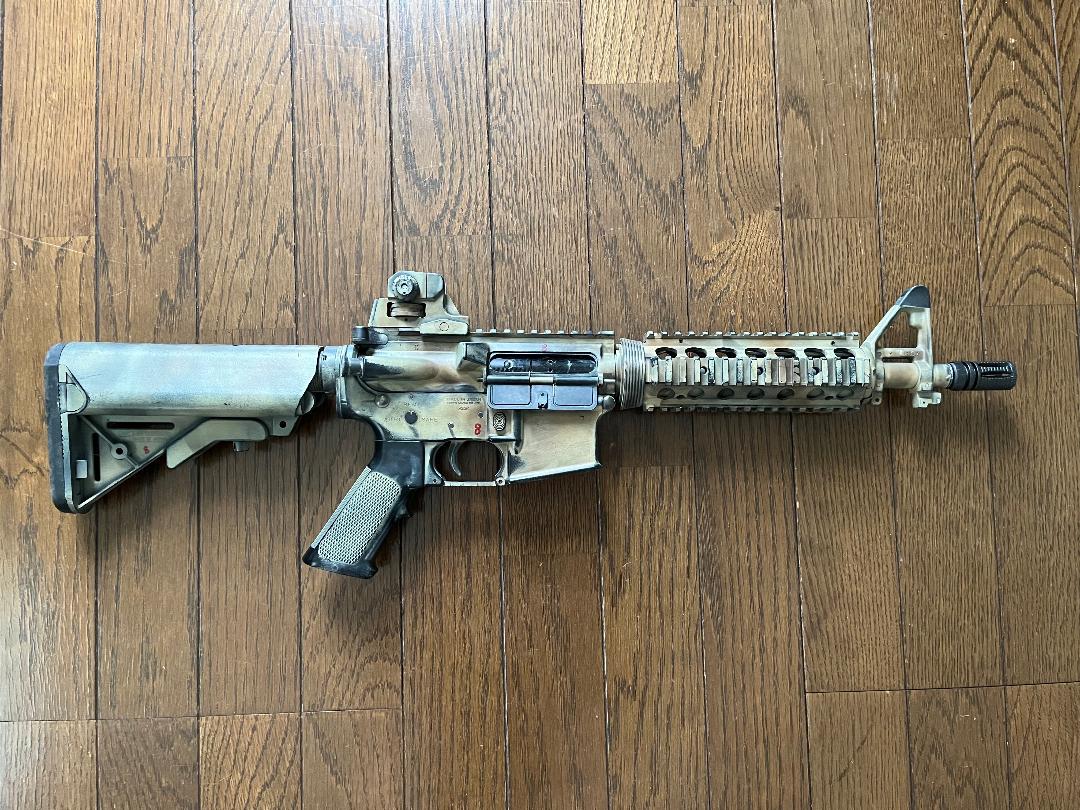 東京マルイ 次世代電動ガン CQB-R タンカラー塗装済 - トイガン 東京マルイ 次世代電動ガン CQB-R タンカラー塗装済 - トイガン