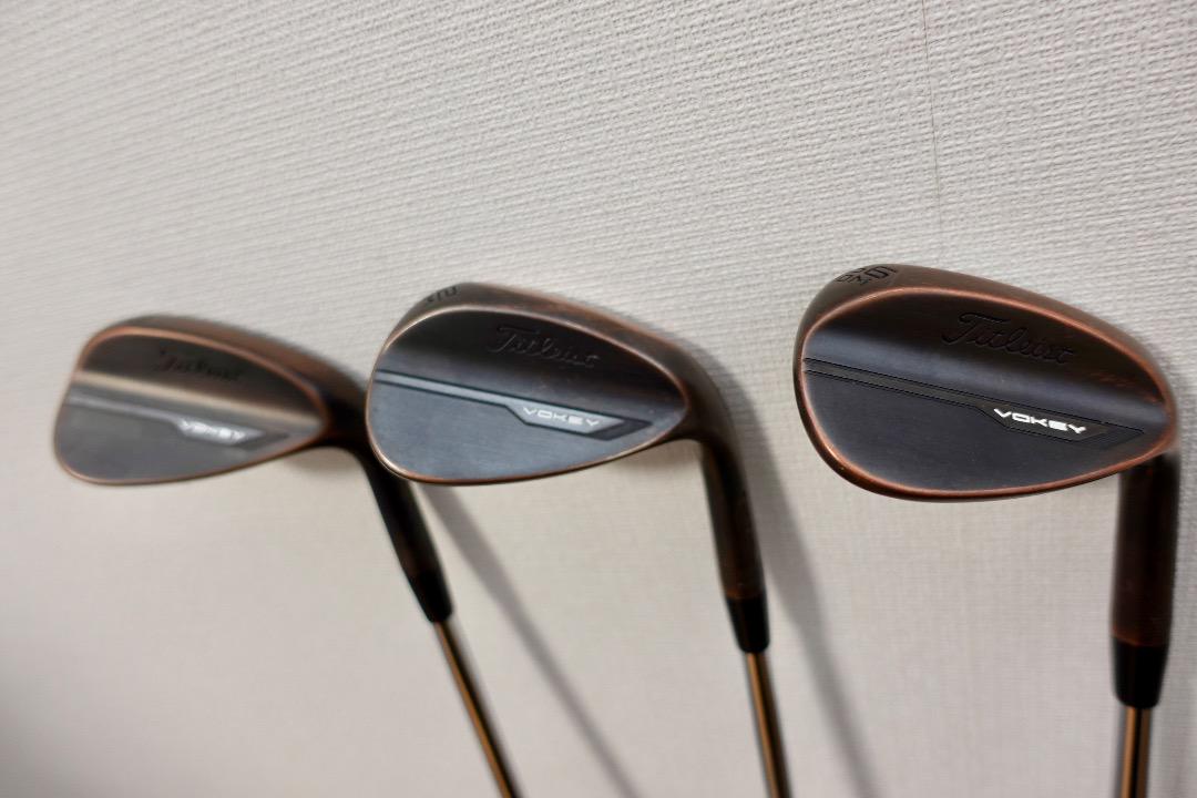 VOKEY FORGED 2021 BRUSHED COPPER ウェッジ 3本