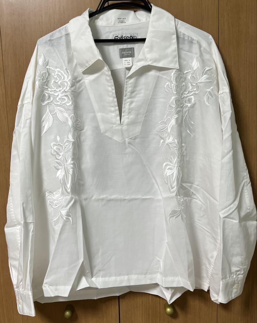 EVISEN × DELUXE コラボシャツ新品Lサイズ