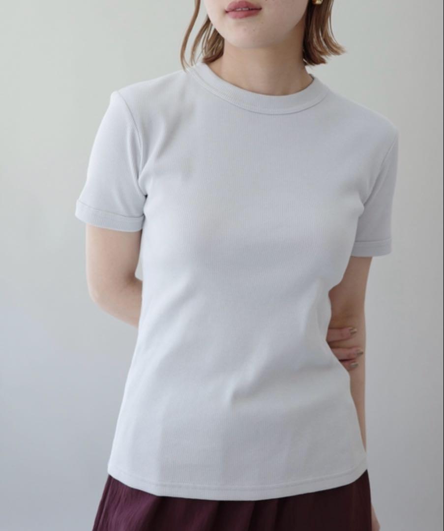EMILY WEEK　「ROOM」カップ付きリブテレコTシャツ
