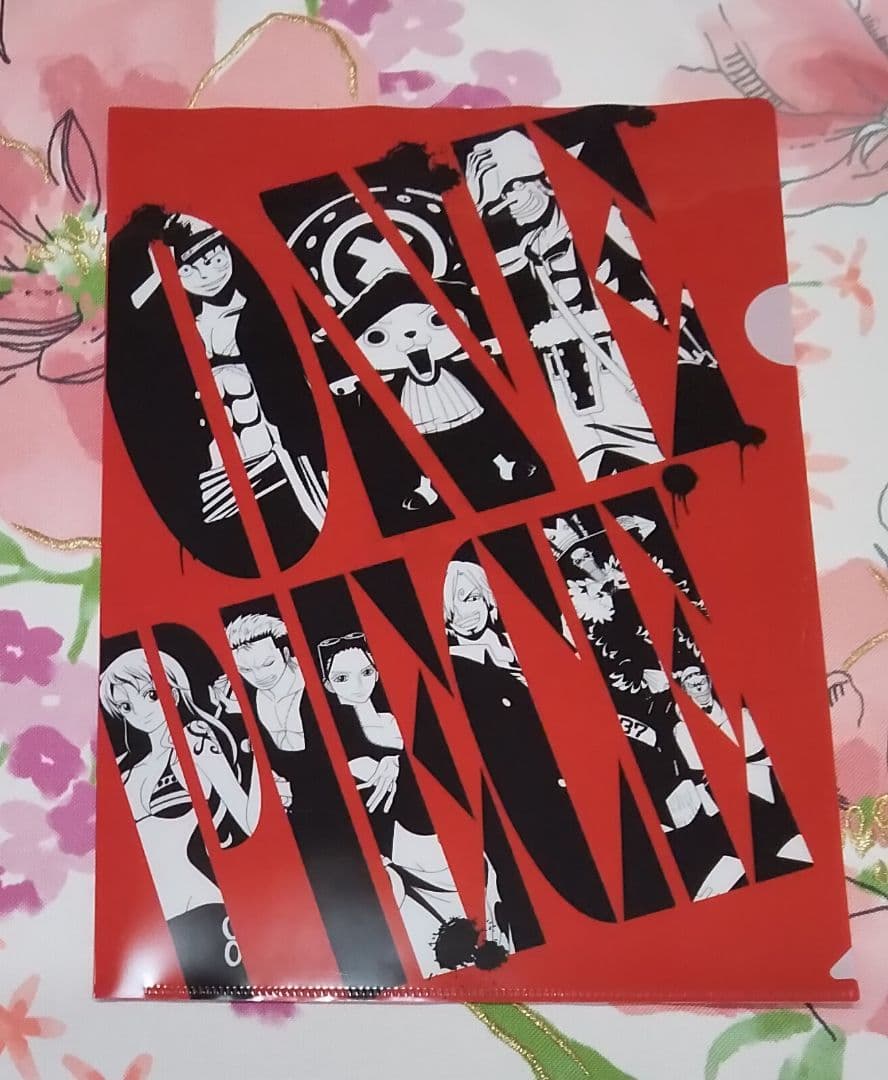 ONE PIECE クリアファイル A4サイズ目立った傷や汚れなし