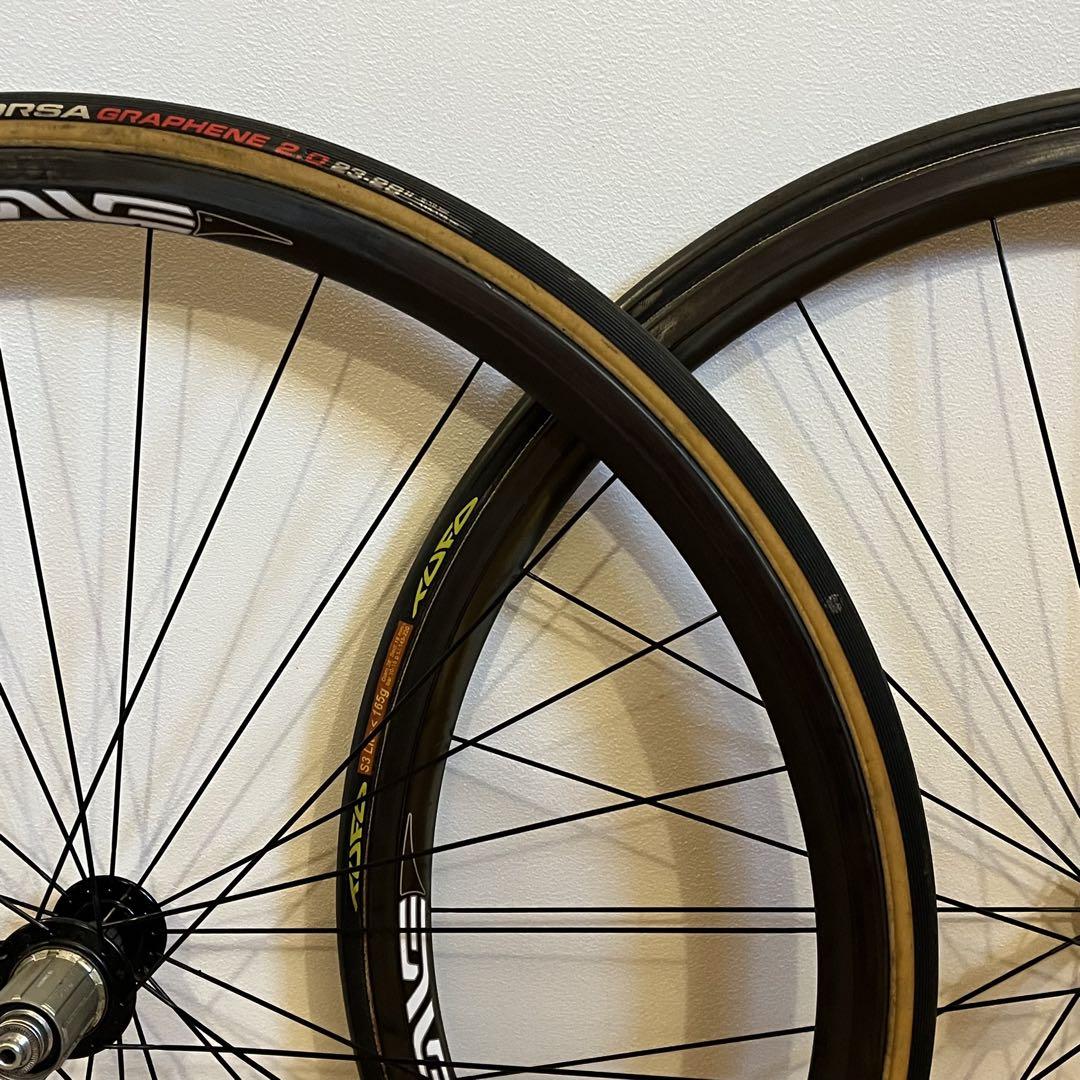 【最新入荷】 ENVE カーボンホイールセット リム チューブラー 軽量 11S パーツ