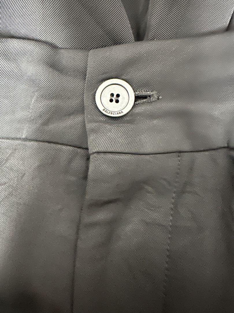 Balenciaga 2022年冬 ワイドパンツ サイズM 黒