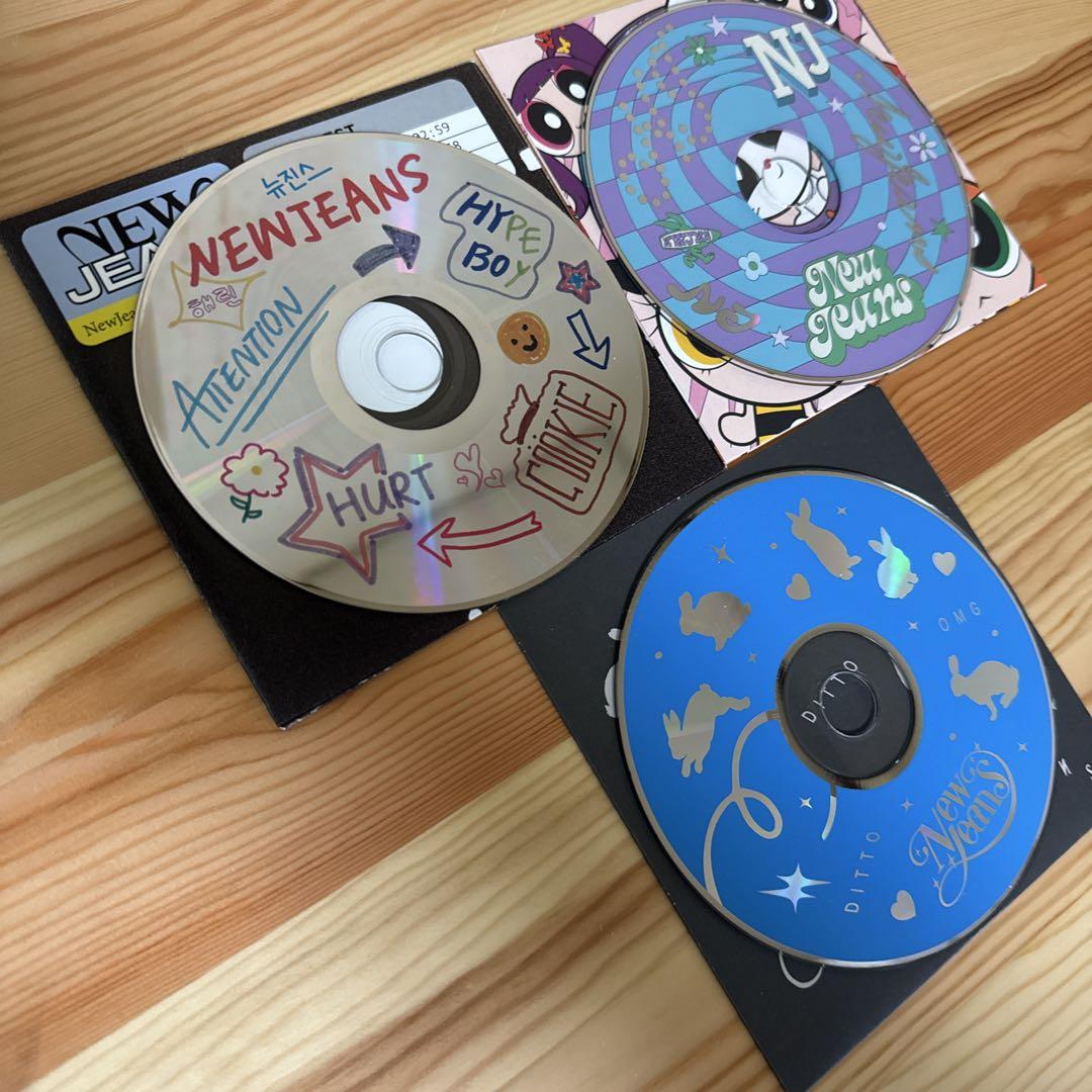 NewJeans CD 3枚セット ディスクのみ
