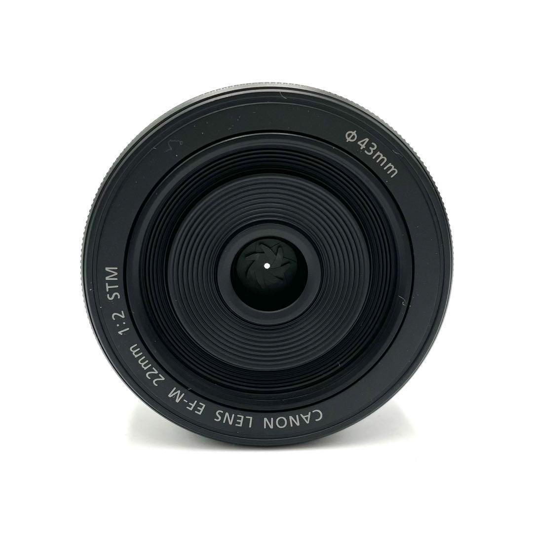 美品　Canon ef-m 22mm f/2 STM パンケーキレンズ EF-M22mm F2 STM作例つきレビュー！小さくて軽い、最高のお散歩