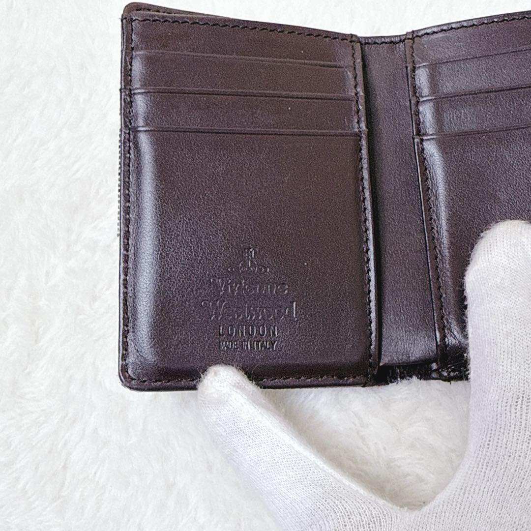 【Vivienne Westwood】財布 三つ折り チェック がま口 柄