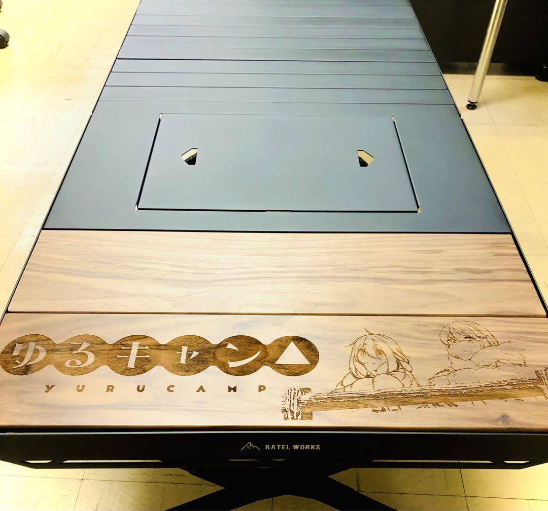 ゆるキャン仕様 RATEL WORKS WOOD PANEL TABLE 120