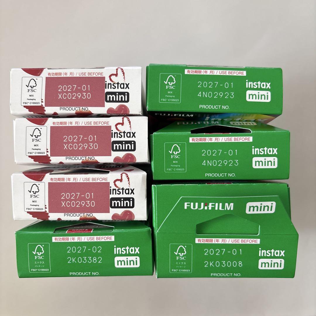 新品 チェキ用フィルム 20枚入×1箱 10枚入×6箱 計80枚 - メルカリ