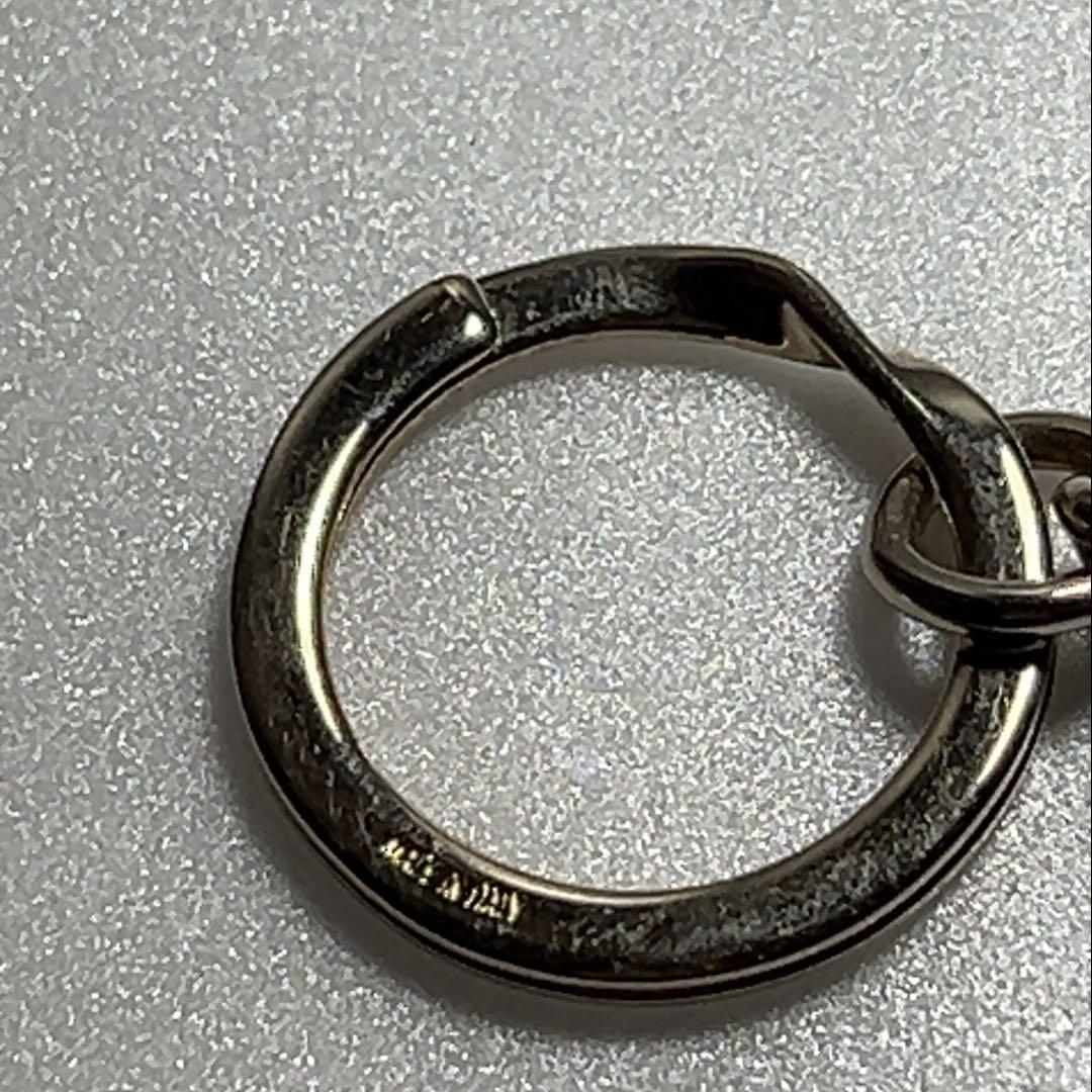 GUCCI ロゴ ゴールド スクエア型 キーホルダー キーリング アクセサリー