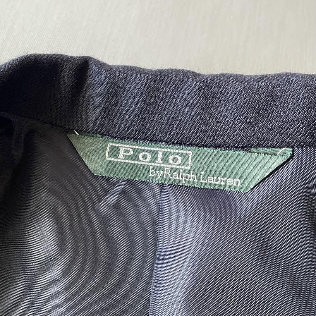 POLO RALPH LAUREN ダブルブレスト 紺ブレ120 金ボタン
