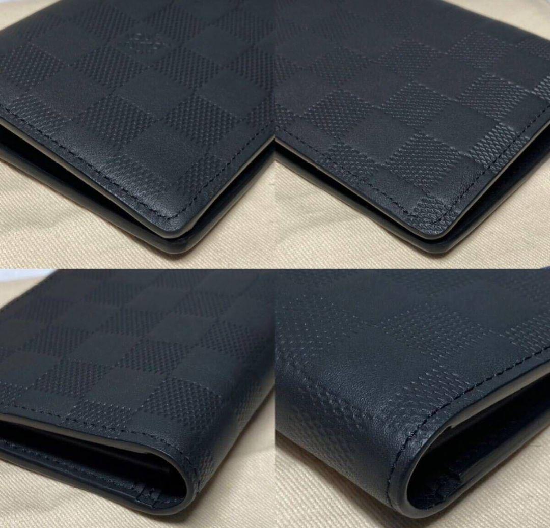 新品 RFID ルイヴィトン ダミエ・アンフィニ 牛革 レザー 頂戴