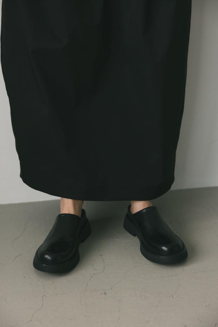 STYLEMIXER （23.5）プラットフォームサボ黒　美品