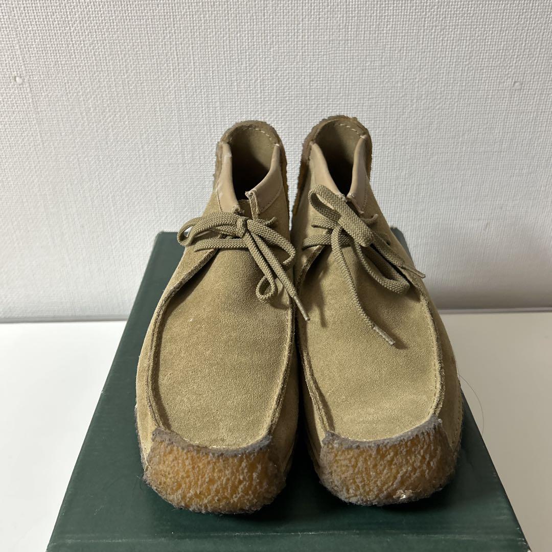 Clarks Wallabee オリーブグリーン 9 (43)