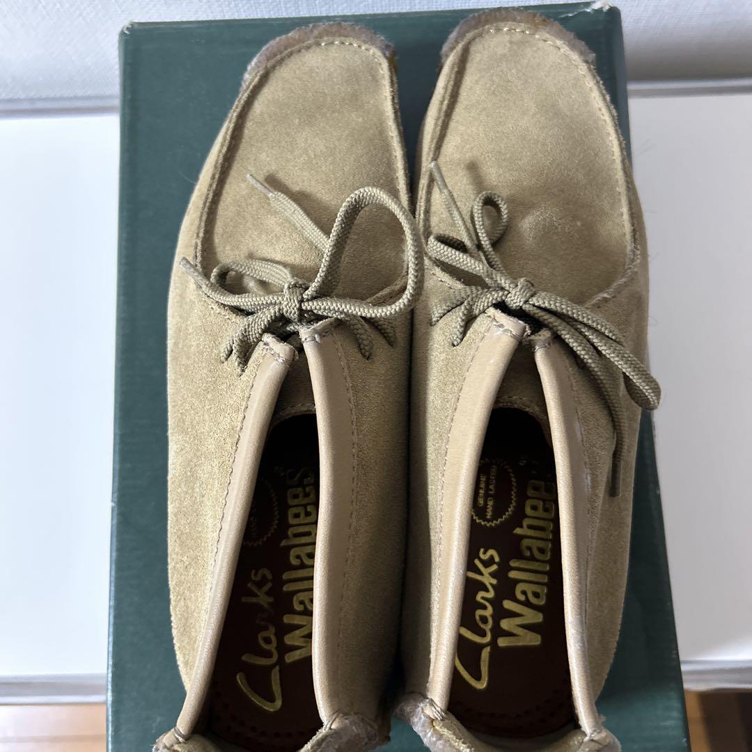 Clarks Wallabee オリーブグリーン 9 (43)