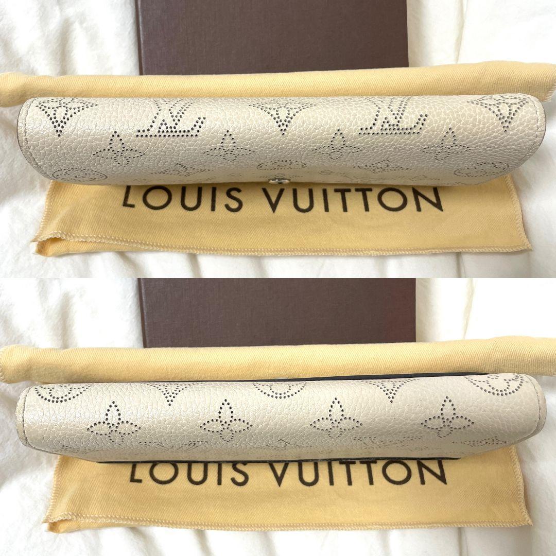 正規美品【LOUIS VUITTON】長財布　ポルトフォイユ　イリス　マヒナ