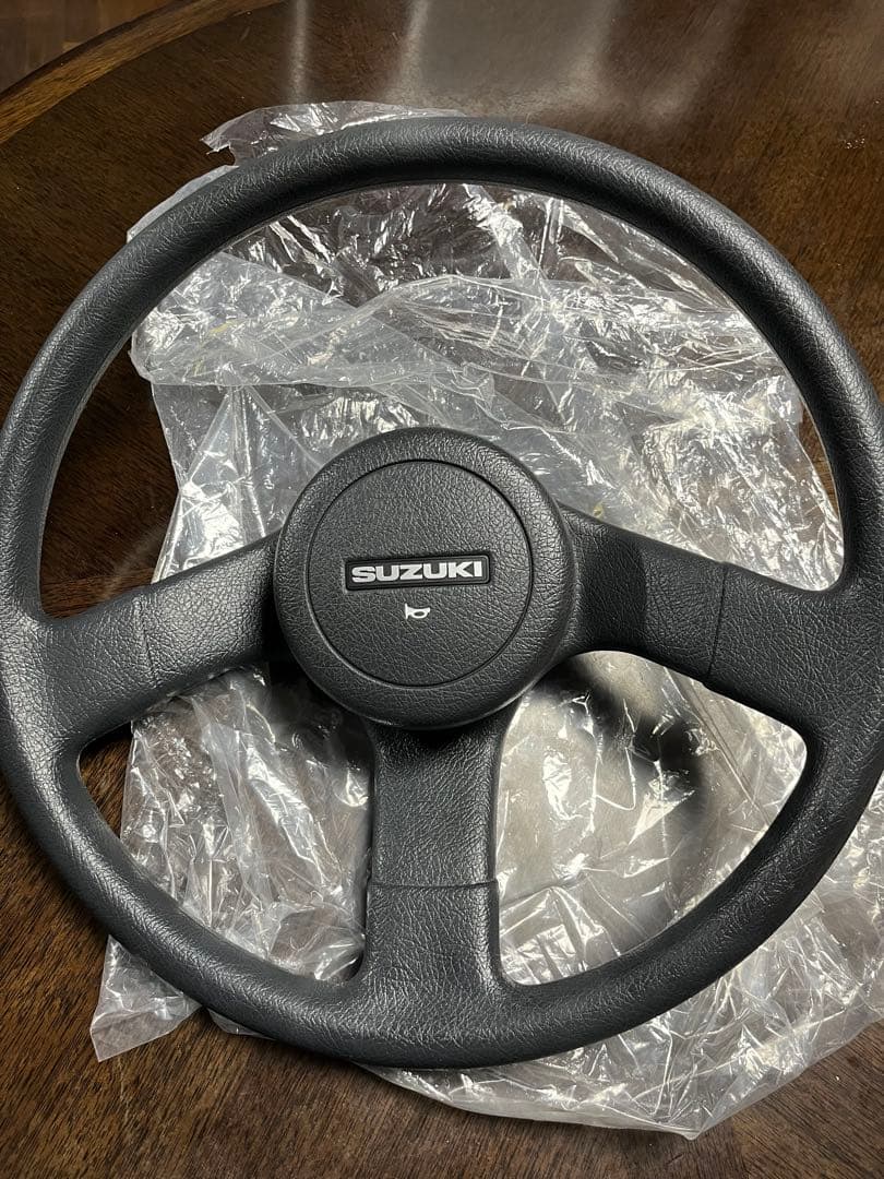 SUZUKI ステアリングホイール ブラック