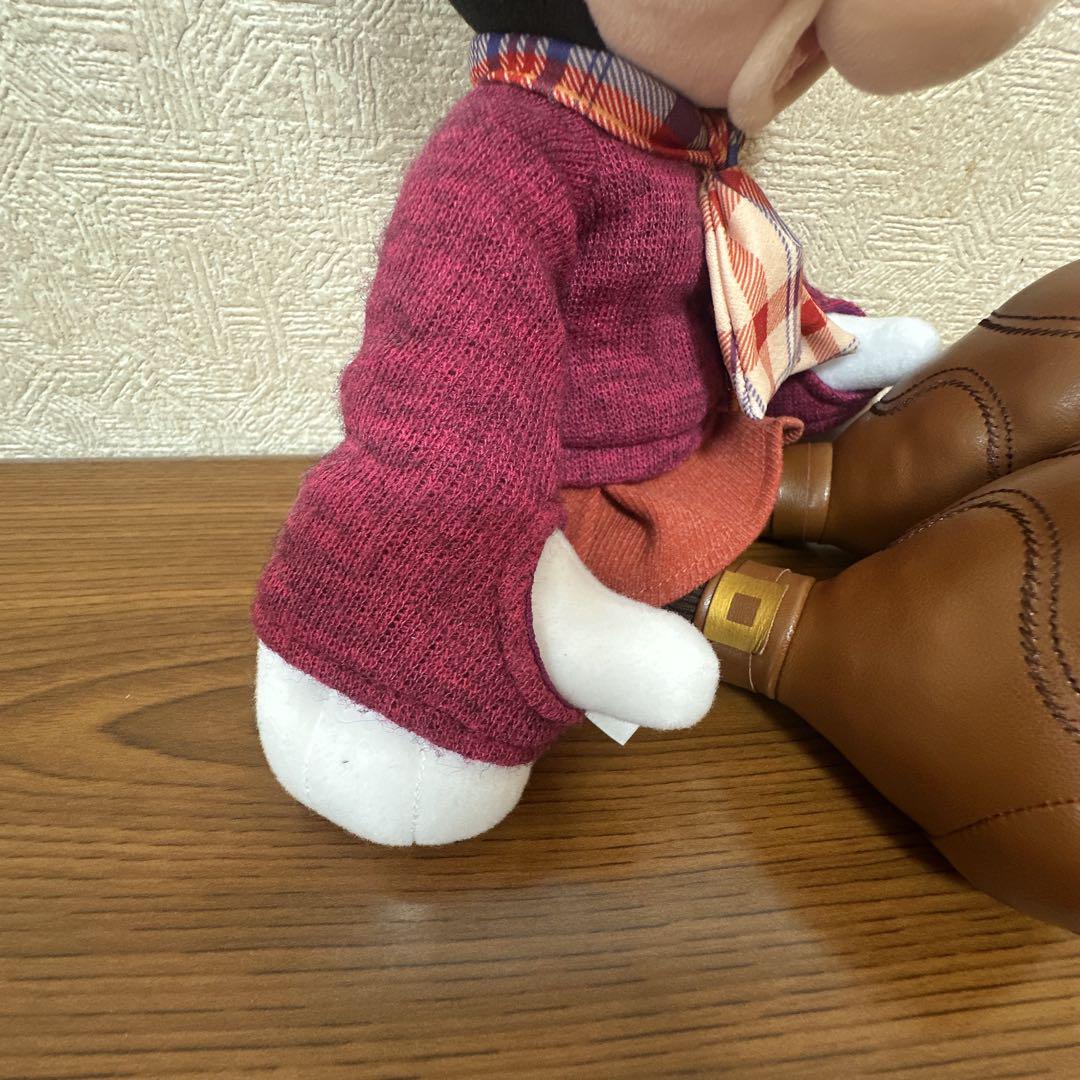 ディズニーリゾート ミニーのスタイルスタジオ 秋服 ぬいぐるみ ミニー