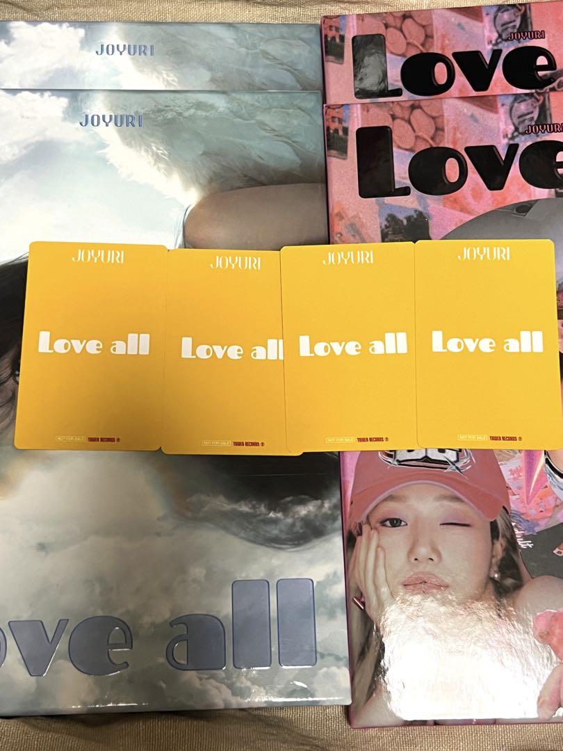 チョユリ Love all TAXi アルバム タワレコ トレカ コンプ