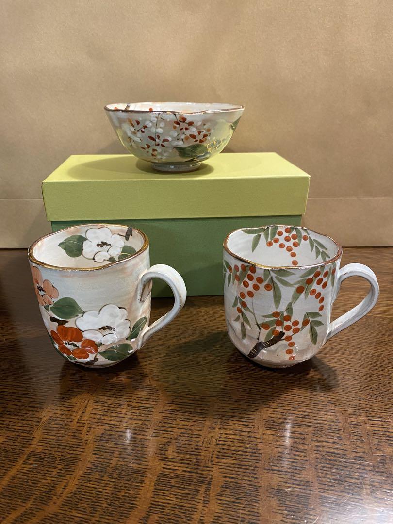 京焼.清水焼の茶碗、マグカップ