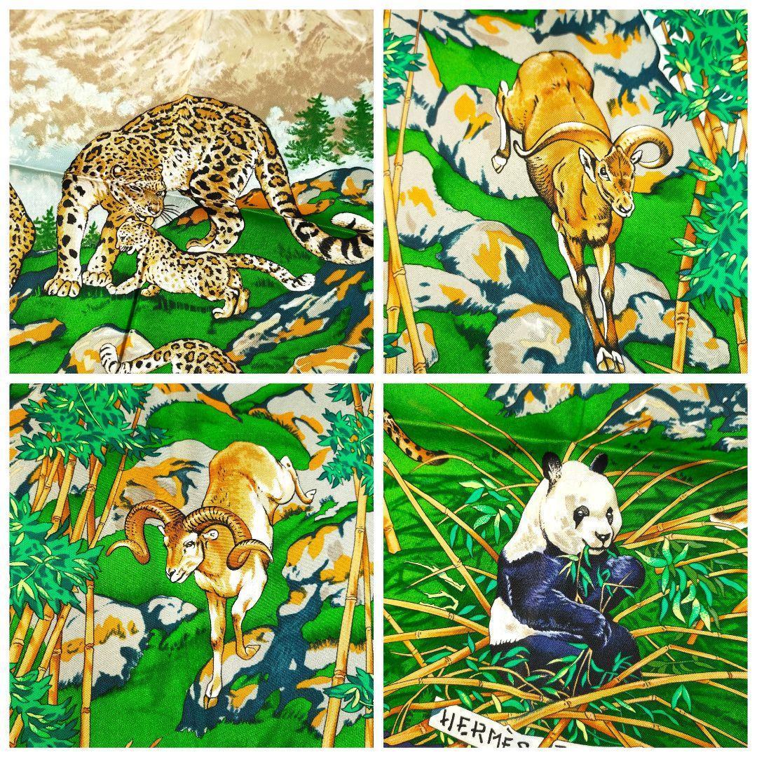 人気特価 ☘️未使用に近い☘️ HERMES スカーフ 四川省 SICHUAN エルメス 小物