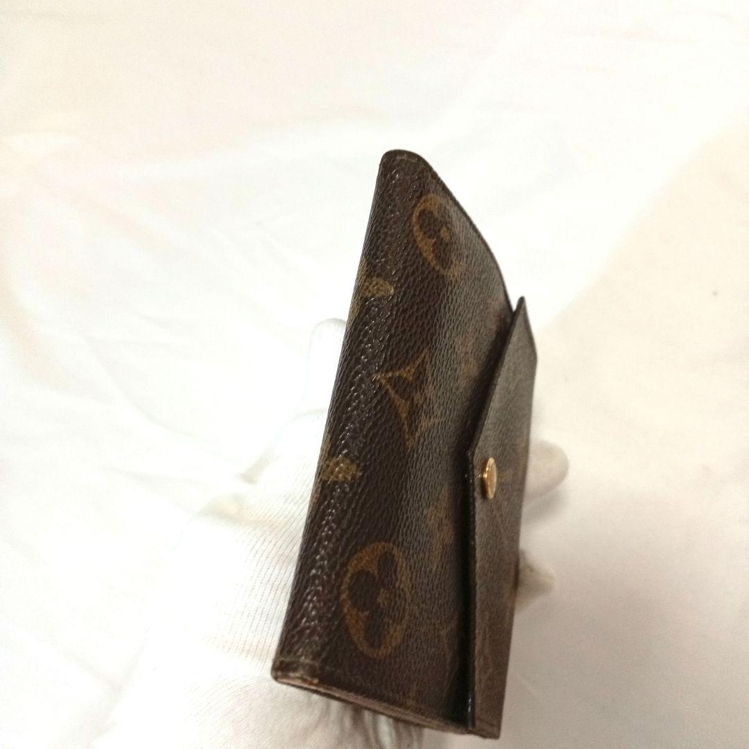 LOUISVUITTON ルイヴィトン 二つ折り財布 モノグラム レディース