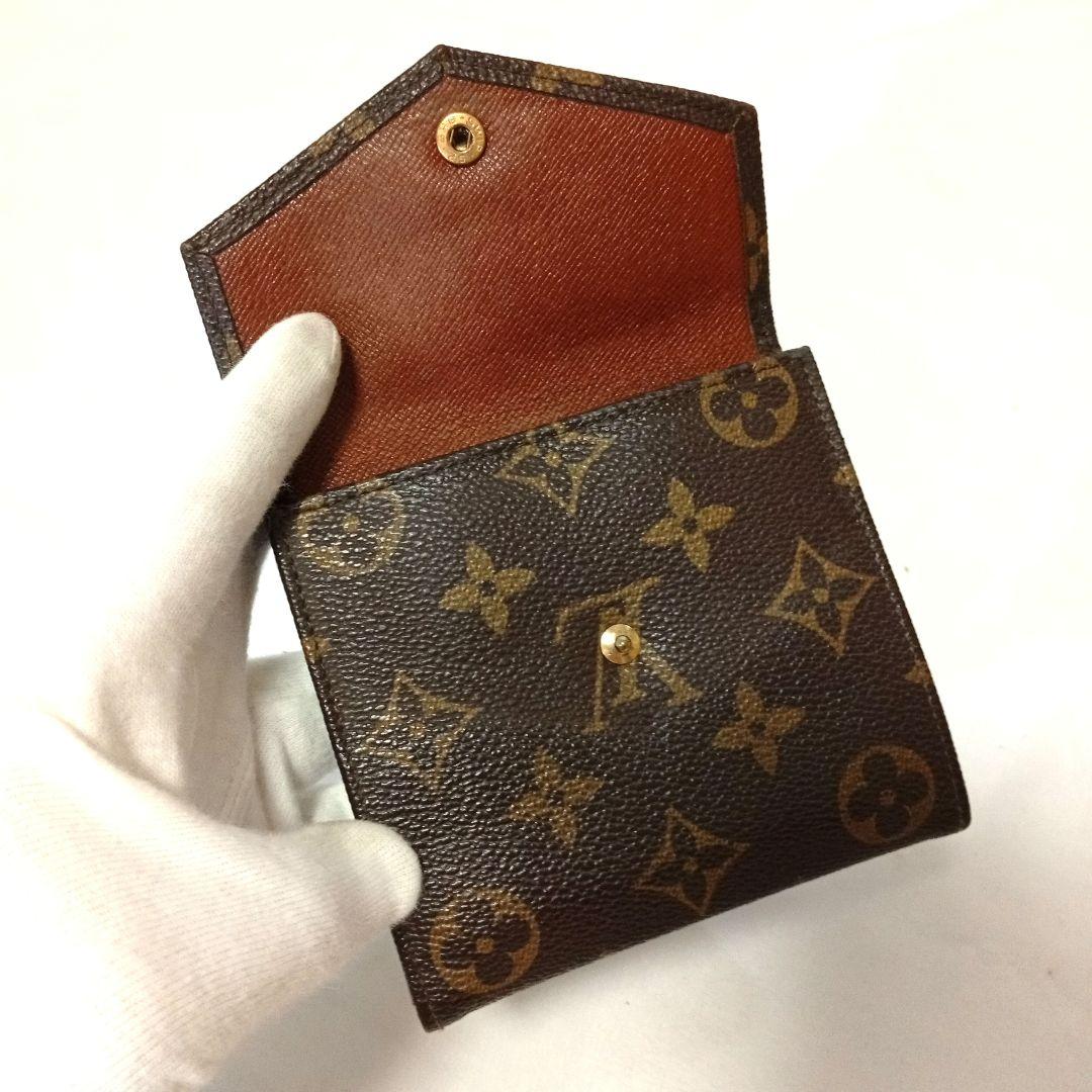 LOUISVUITTON ルイヴィトン 二つ折り財布 モノグラム レディース