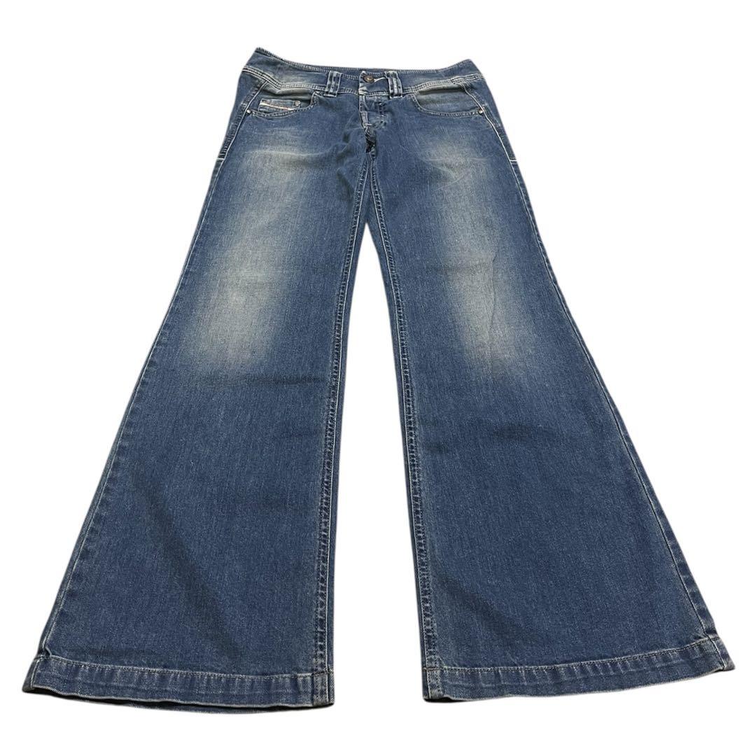 DIESELフレアバギーデニム y2karchive平成グランジギャル古着