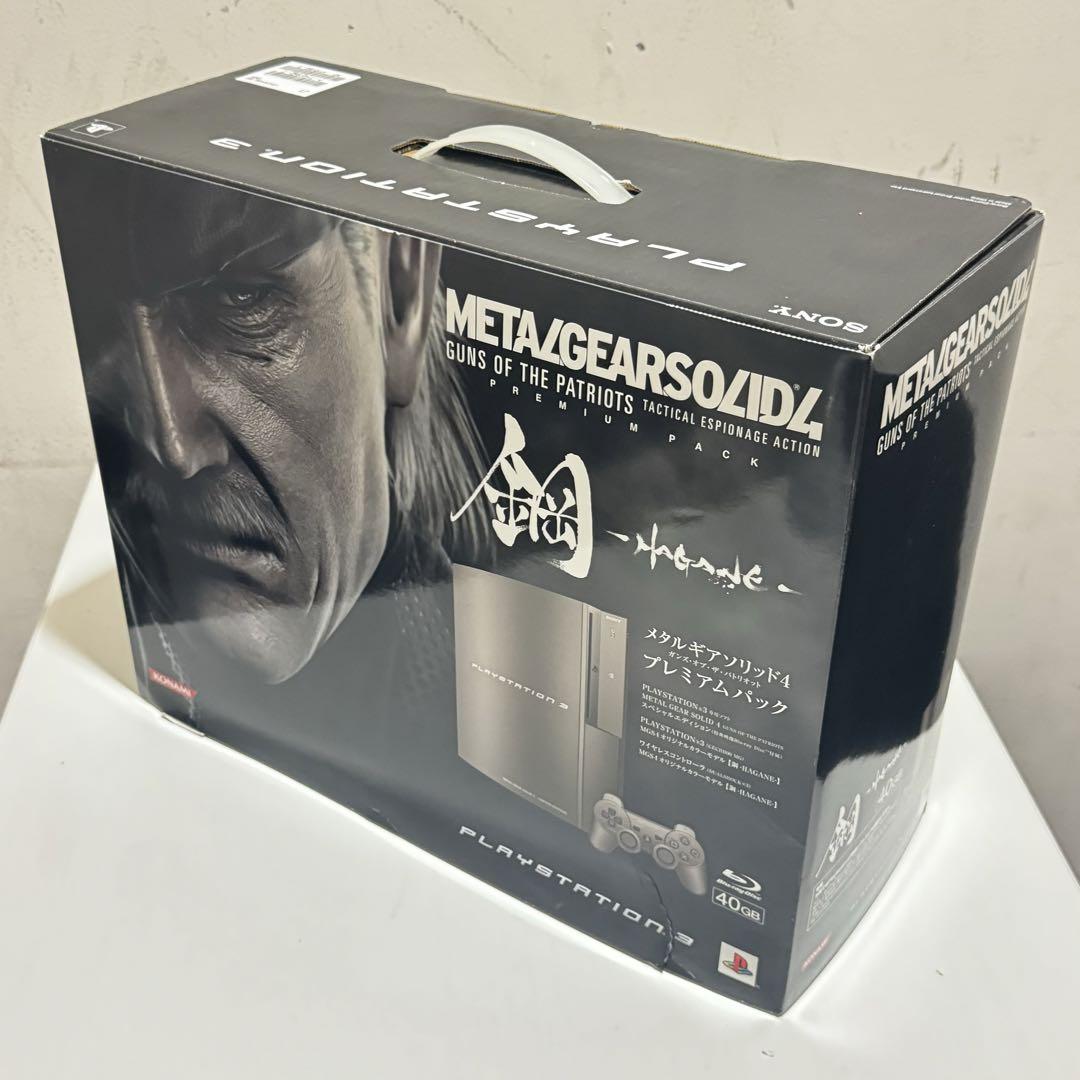 ps3+メタルギア4(両方とも中古) METAL GEAR SOLID4 ガンズ・オブ・ザ・パトリオット