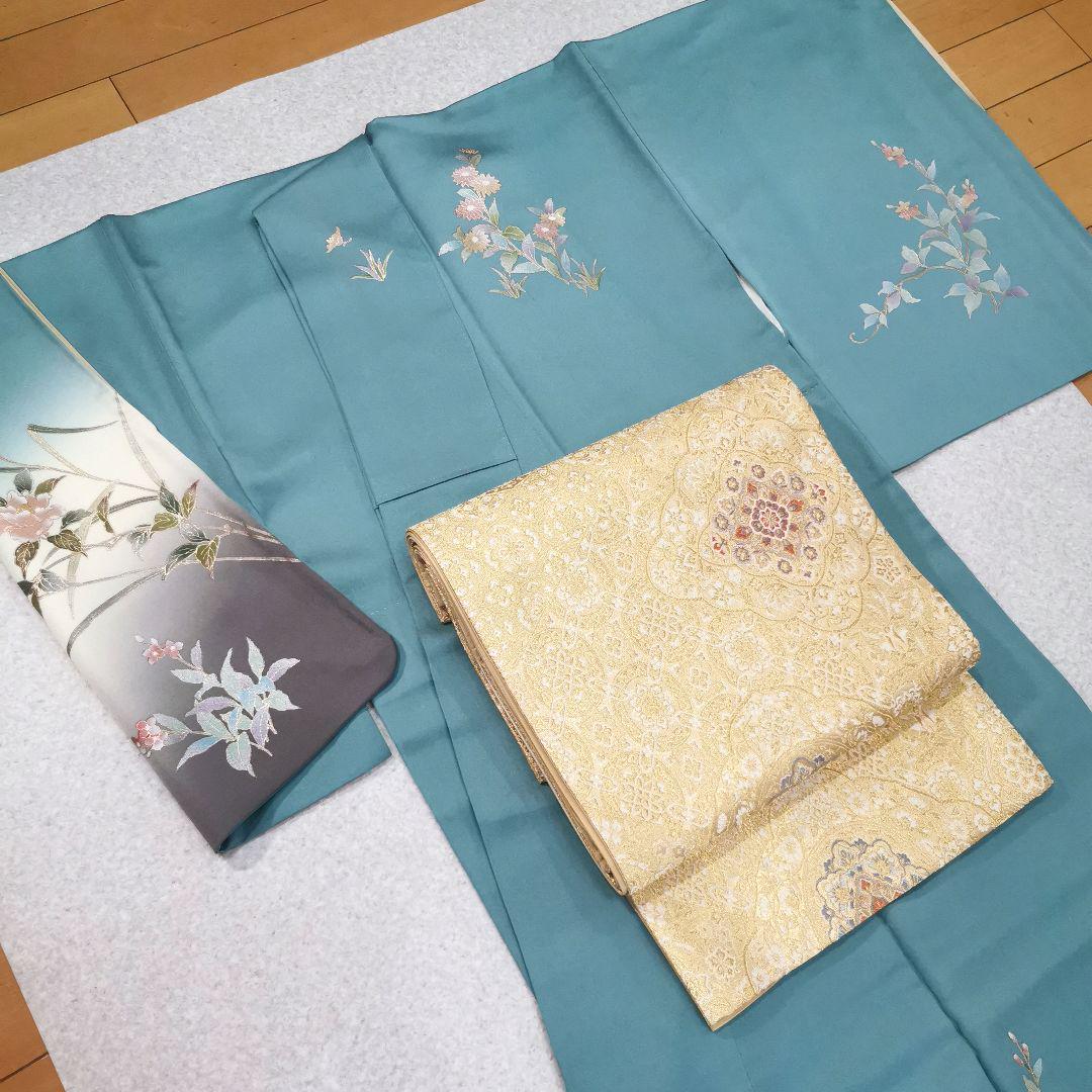 極繊細】エレガンス 礼装用 袋帯 裂取宝飾華久 - メルカリ