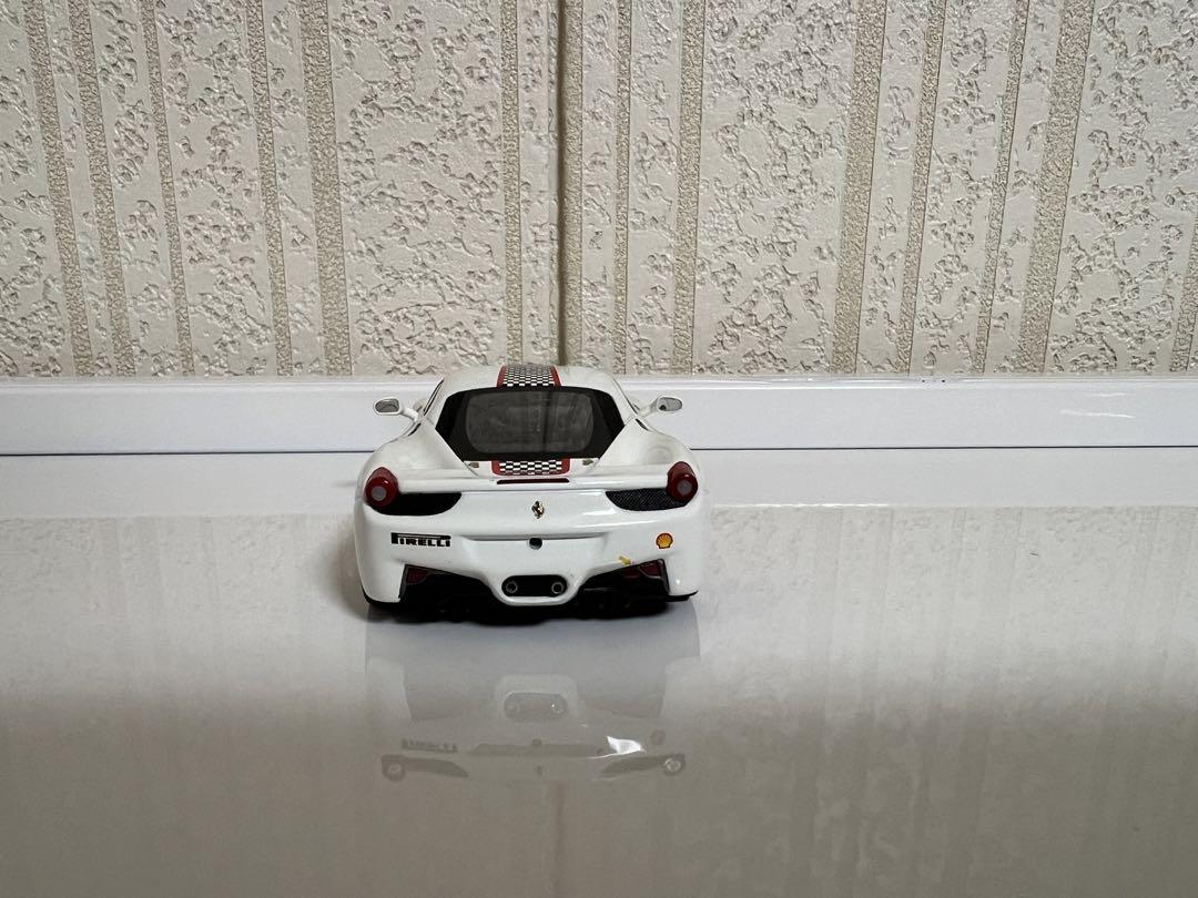 ホットウィール　マテル　フェラーリ　458 チャレンジ　1/43 ミニカー