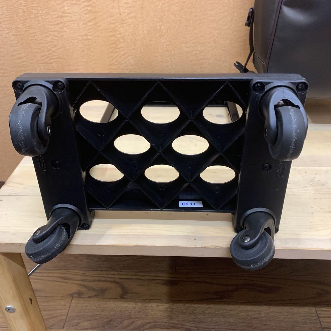 ☆美品☆ スワニー キャリーバッグ チャーム付き ブラウン 即完売