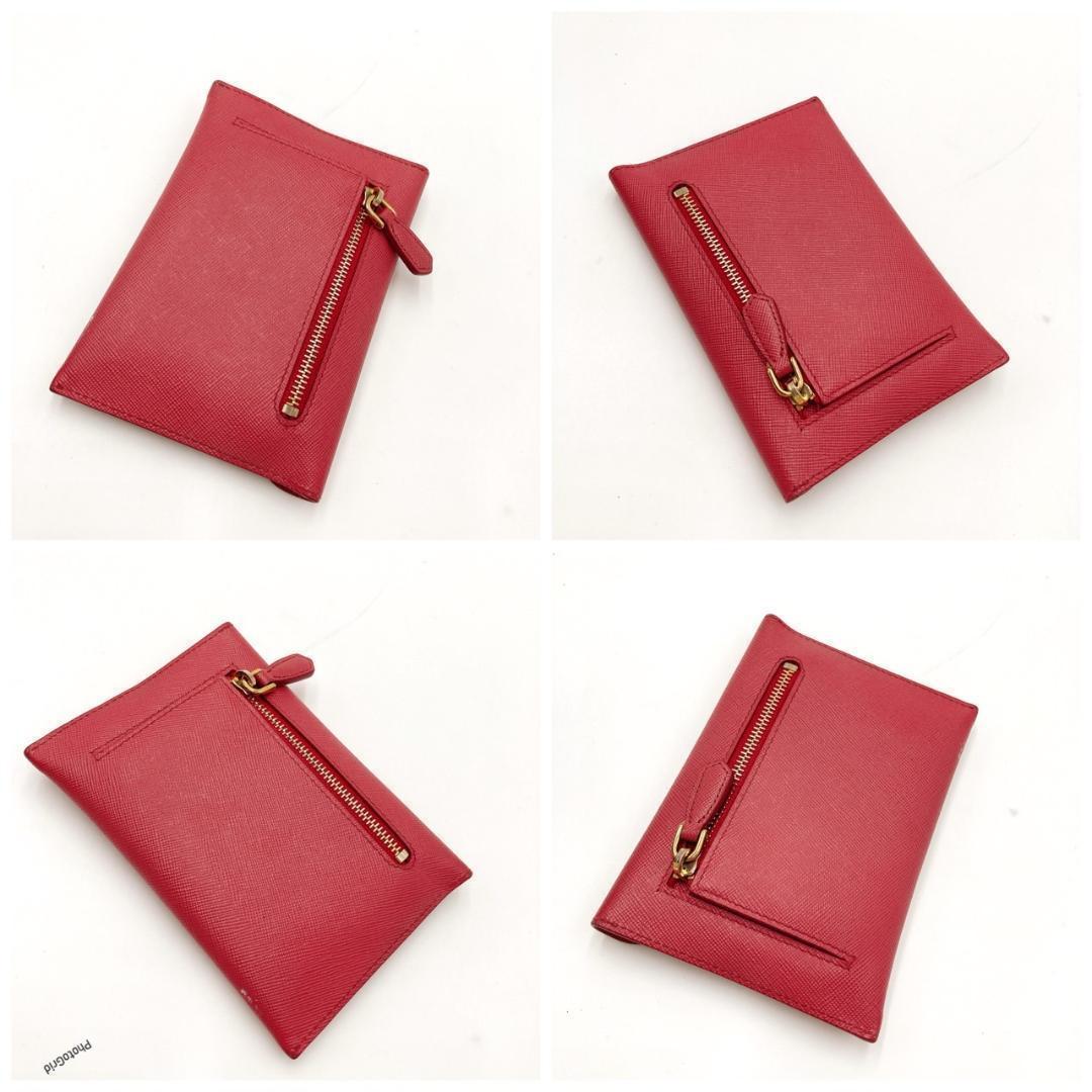 PRADA プラダ　マルチケース　カード入れ　ピンク　ロゴ　無地　0425 PRADA プラダ マルチケース カード入れ ピンク ロゴ 無地 0425