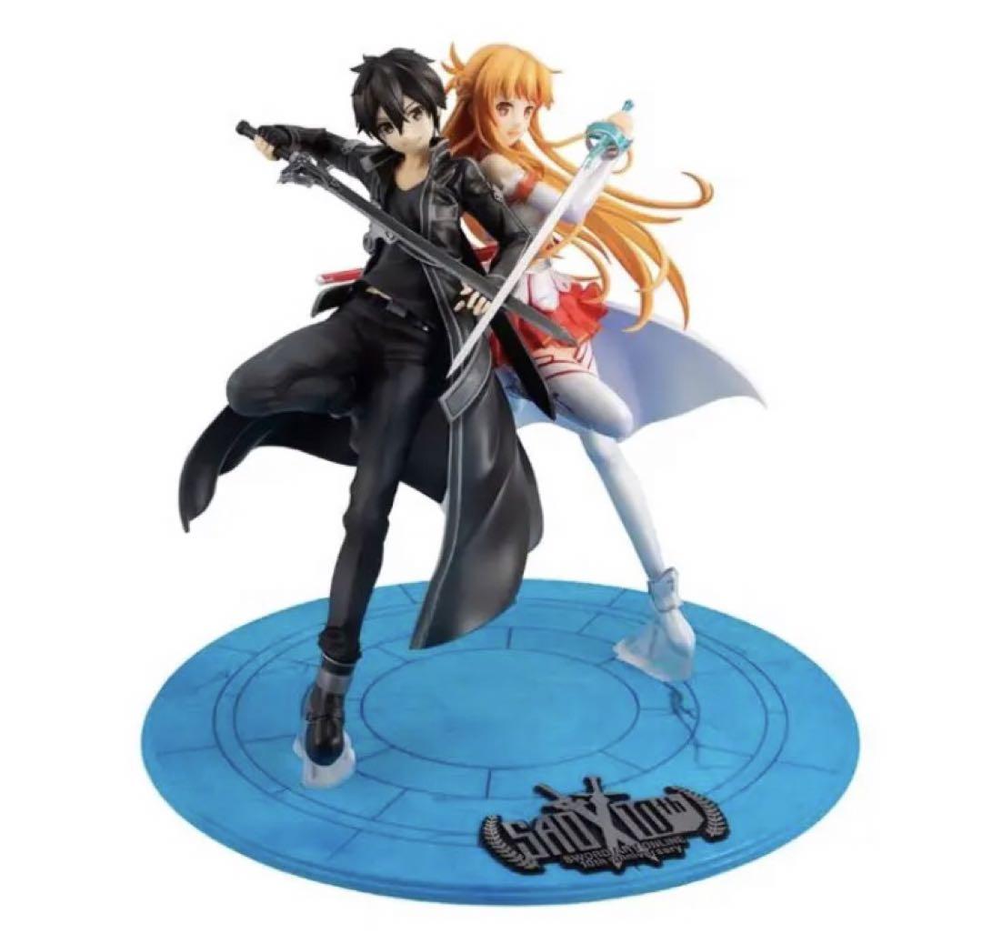Lucreaソードアート・オンライン キリト＆アスナ SAO 10thフィギュア