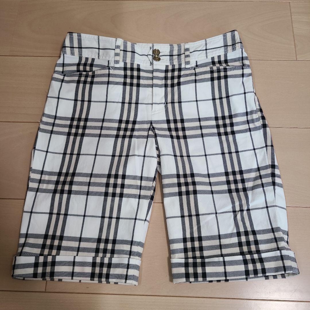 BURBERRY BLUE LABEL - BURBERRY BLUE LABEL チェック ショート