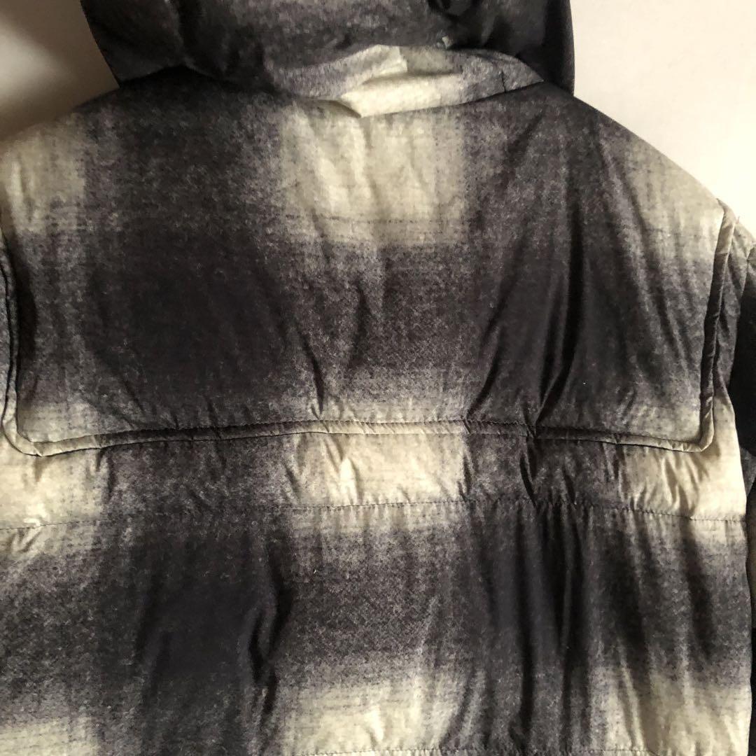 極美品 INED イネド ダウンコート ダッフル チェック柄 11号 L