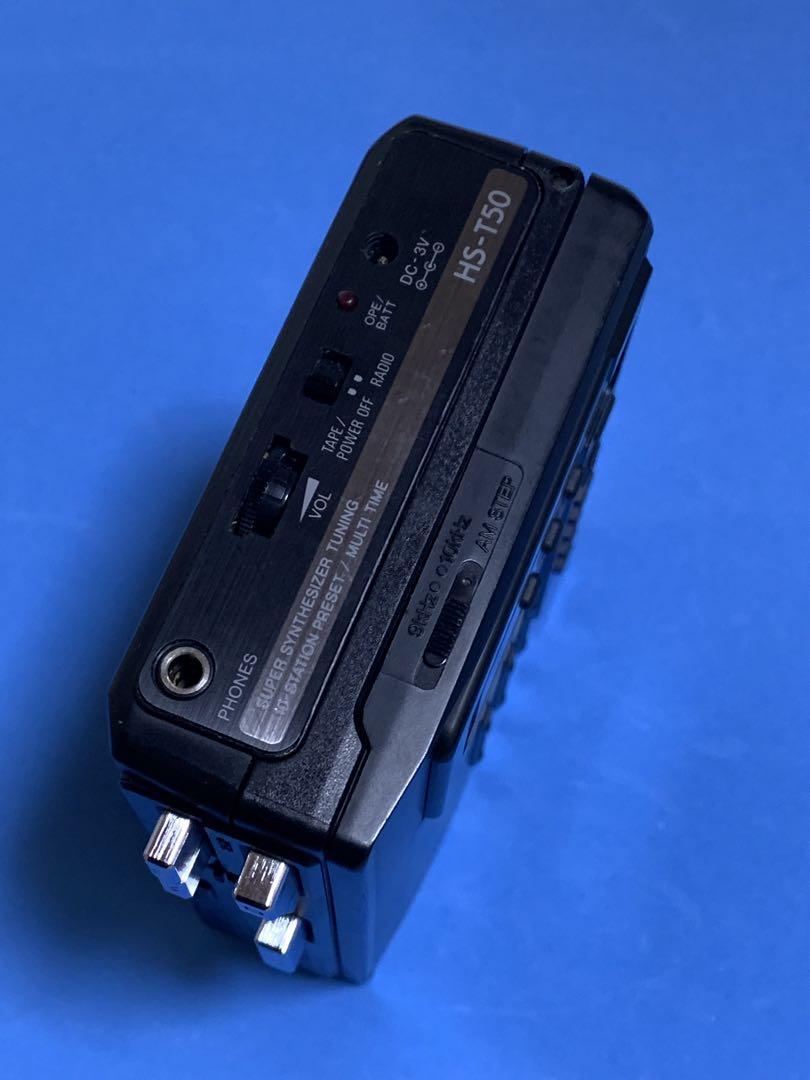 AIWA　ポータブル　ラジオ　カセット　HS-T50　動作品