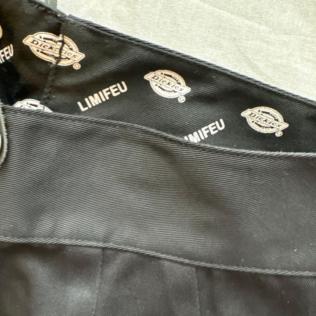 LIMI FEU Dickies サスペンダー付き黒タイトスカート LIMI FEU Dickies サスペンダー付き黒タイトスカート