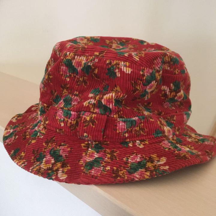 KENZO ケンゾー 花柄バケットハット(赤)