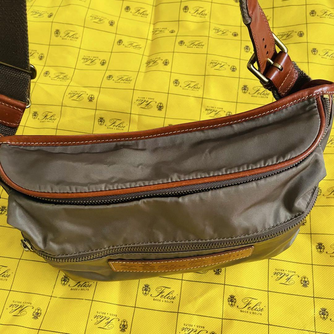 美品☆フェリージ ウエストバッグ