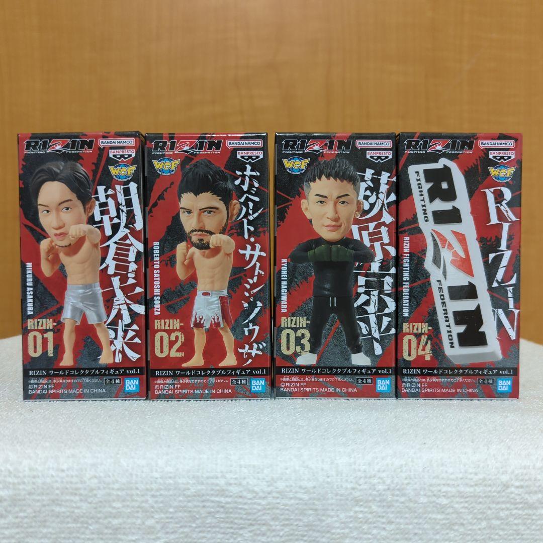 RIZIN ワーコレ ワールドコレクタブルフィギュアvol.1 全4種