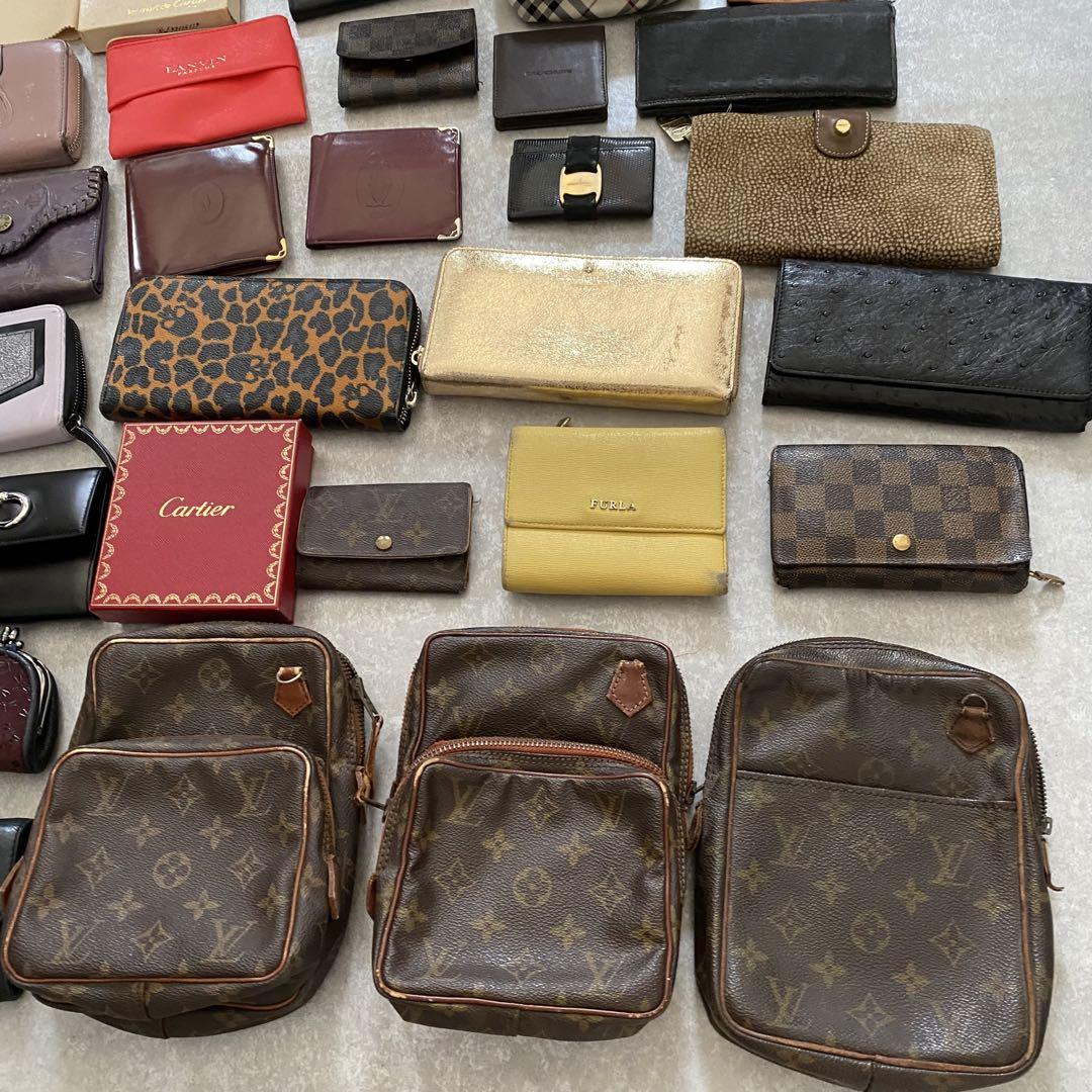 LOUIS VUITTON Cartier GUCCI 財布 まとめ セット