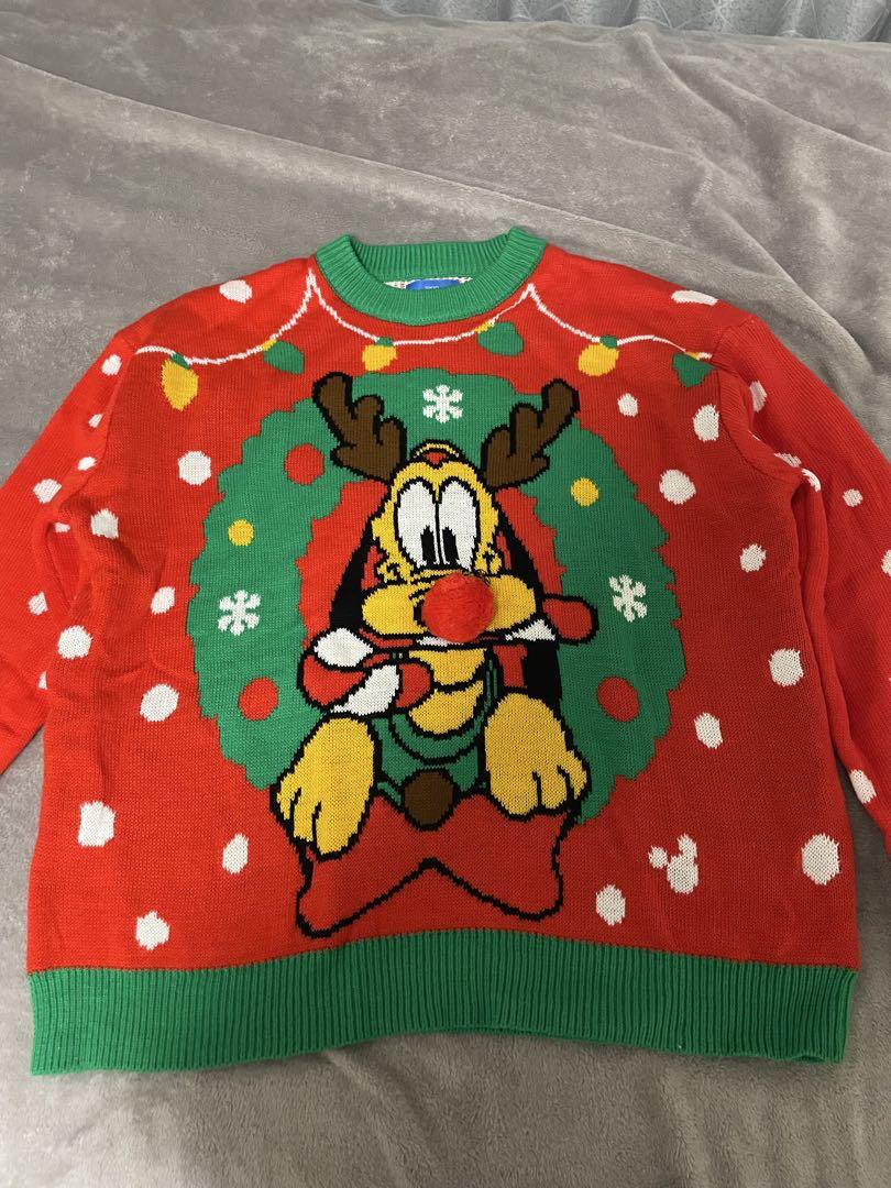 プルート クリスマス ニットセーター
