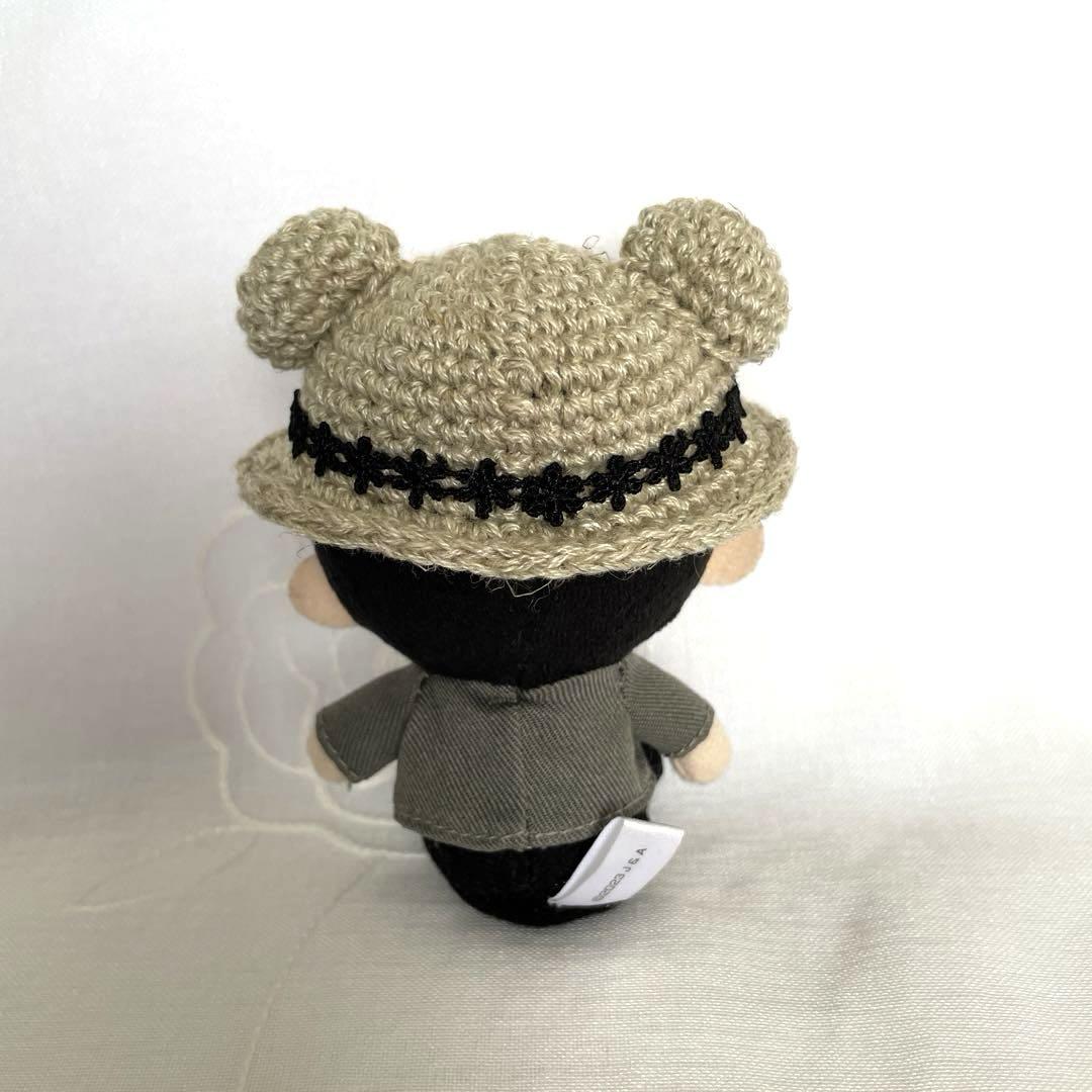 SnowMan すのチルぬい服 くま耳付麦わら帽子 ブラックレース