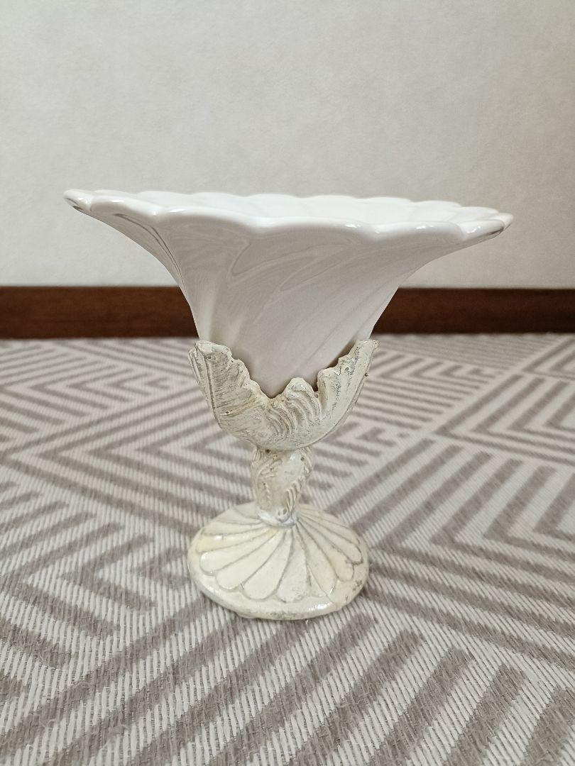 クレイ HERITAGE 花器 （アンティーク アイボリー）