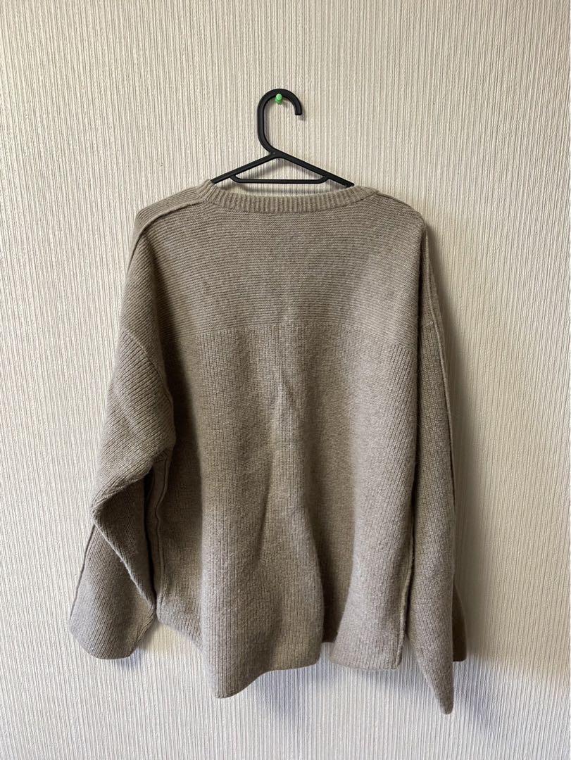 YOKE 7G ALPACA WOOLニット