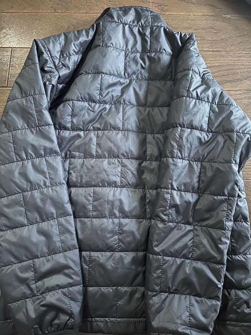 Patagonia 新品未使用　キルティングジャケット M 黒 キッズ