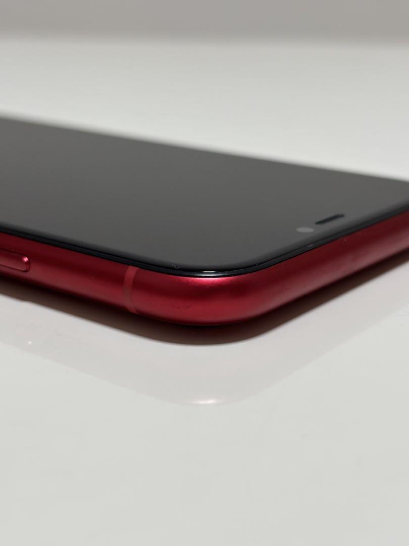 ❤️ Apple iPhone 11 64GB レッド本体+充電ケーブル❤️