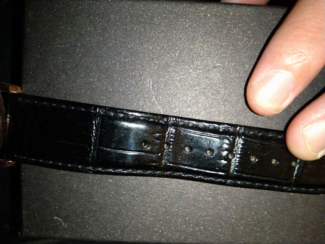 【美品】ORIENT オリエント アナログ時計 機械式ブラック