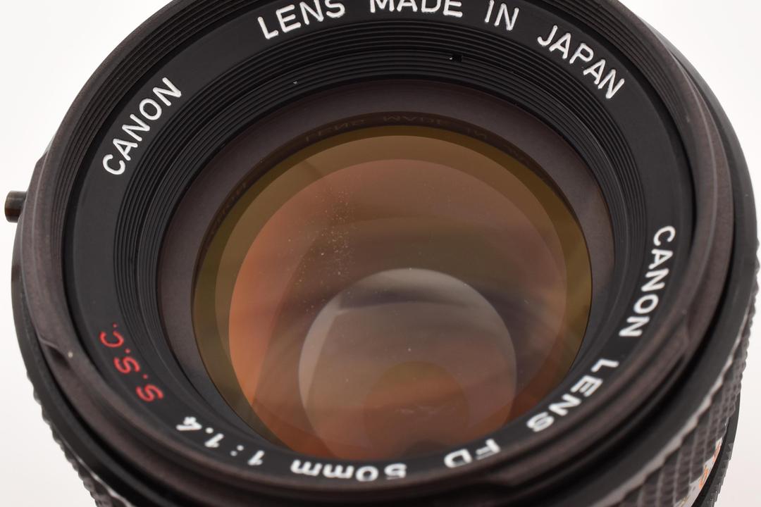 Canon キャノン 50mm F1.4 ライカ Lマウントレンズ簡易分解清掃