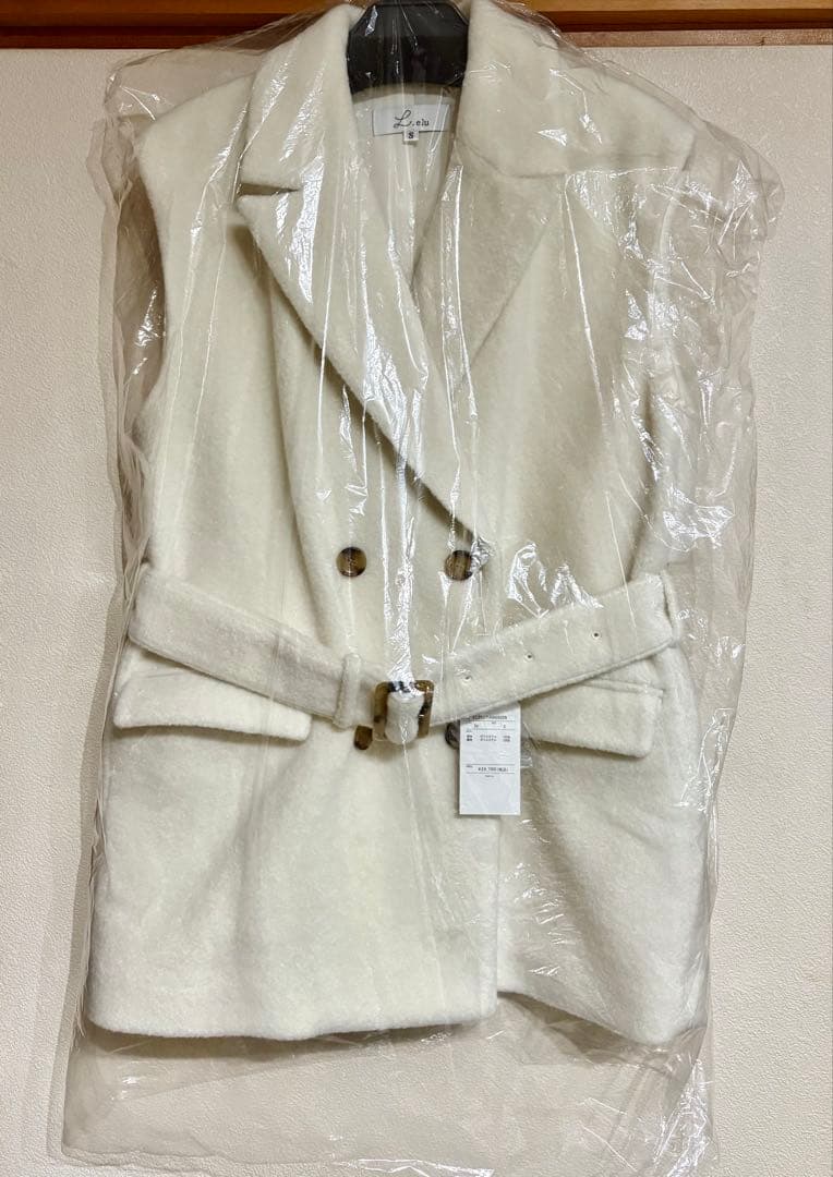 elu.エルBack yoke double gilet MARIE (boa) elu.エルBack yoke double gilet MARIE (boa)